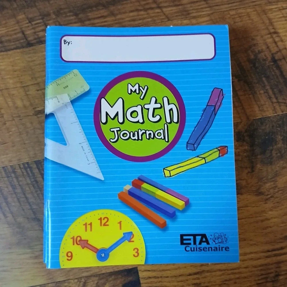 Blank My Math Classroom Journal Grades 1+ Set Of 7 Books